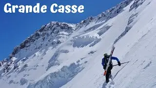 Grande Casse Moyenne face Nord &agrave; ski - Vanoise