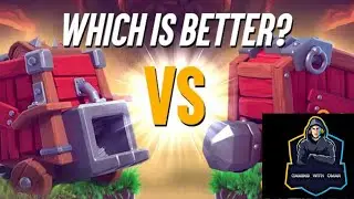 Log Launcher VS Wall Wrecker.Which is best.COC private server video.#coc #gamingwithomar