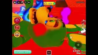I play aura edit battles on Roblox 