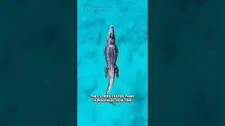this reptile evolved to handle the ocean #animals #animalfacts #riverlife #nature #ocean #didyouknow
