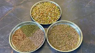 Mixed Sprouts and rice flour healthy high protein breakfast | Sprouts aur chawal ke aate ka nashta.