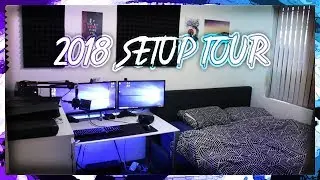 MY 2018 GAMING SETUP TOUR!