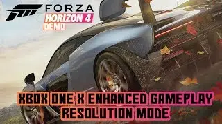 Forza Horizon 4 Demo Xbox One X Enhanced Gameplay (Resolution Mode)
