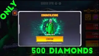 I GOT GREEN CRIMINAL BUNDLE ONLY FOR 500 DIAMONDS || #FREEFIRE#GREENCRIMINALRETURN