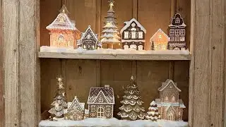 GINGERBREAD CHRISTMAS HAUL! Part 1 - Hobby Lobby