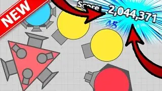 MASSIVE 2,000,000+ Score Playing As An Arena Closer!!- Diep.io Brand New Sandbox Update!