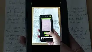 Batch continuous scanning, text recognition (OCR)