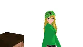 MMD herobrine