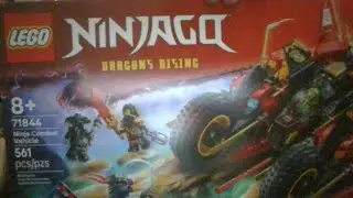 both the  2025 Lego Ninjago  ninja combat vehicle vs the terrible 2024 ninja team combo vehicles