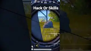Hack or Skills | iphone xs max | PUBG MOBILE #pubgmobile #shorts #skills