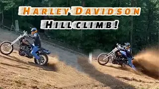 Harley-Davidson Hill climb! 😲