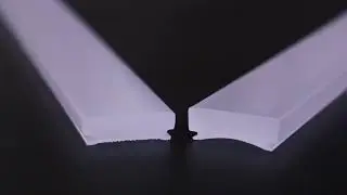 Plastic extrusion profiles led lighting diffuser rod