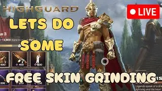 We Grinding the FREE SKINS Tonight | Highguard PS5 LIVE