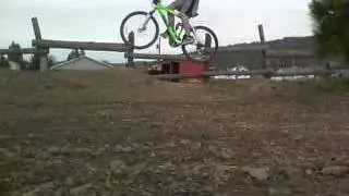 Goonin on the bicycle