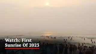 Watch: First Sunrise Of 2023 As People Welcome New Year