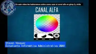 Como usar canal Alfa en GIMP 2  y KRITA - TUTORIAL