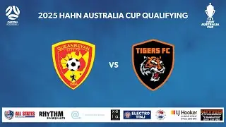Queanbeyan City FC vs Tigers FC Round 6 Hahn Australia Cup Qualifying
