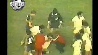 Universitario de Lima 1 vs Boca Juniors 0 1981 Maradona, Gareca, Gatti, Perotti  FUTBOL RETRO
