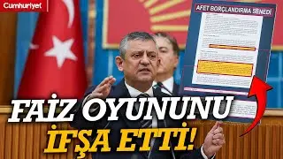 Özgür Özel deprem konutlarındaki faiz oyununu ifşa etti! 