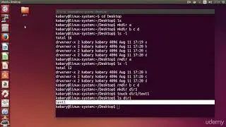 Linux Command Line Basics - Make a directory and remove empty directories