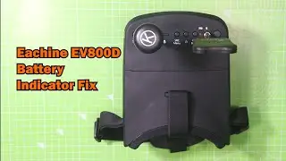 Eachine EV800D FPV goggles battery indicator fix