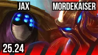 JAX vs MORDEKAISER (TOP) | Perfect KDA: 9/0/1 | EUW Master | 25.24