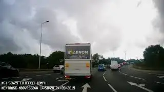 V89 HGV lane discipline man