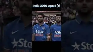 india 2016 deadly squad☠️💀💪#msdhoni#virat#rohitsharma#jadeja#hardikpandya#cricket#cricketshorts