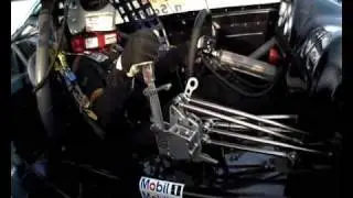 Shane Kostezyn and Frank Salvo Racing B/G Camaro Perth Motorplex Top Alcohol Round