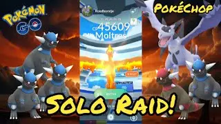 Legendary Moltres SOLO raid - Pok&eacute;mon Go