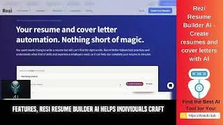Rezi Resume Builder AI - Create resumes and cover letters with AI