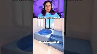 Я пытался спроектировать ванную... но там НЕТ ТУАЛЕТА #шорты (кредит: housedesign77)