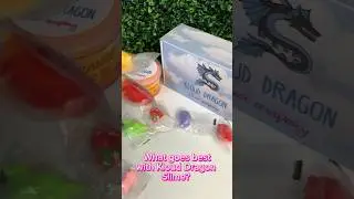 What goes best with Kloud Dragon Slime? #slimes #slime #slimevideo