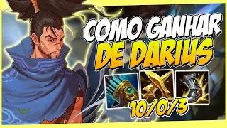 COMO GANHAR DE YASUO CONTRA DARIUS - YASUO VS DARIUS | League of legends
