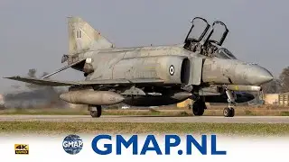 🎥 F-4E Phantom action at exercise Iniochos, Greece [4K] #Phantom #F4 #Iniochos #J79