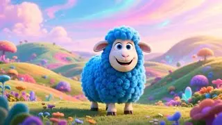 🎈 Baa Baa Blue Sheep&rsquo;s Balloon Ride 🐑💙 | Fun Adventure Song for Kids | Nursery Rhymes
