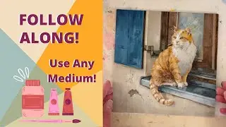 CAT PAINTING! Using Compliments! By: Annie Troe
