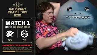 복은 알렉스를  슬프지 않게 하려고 버텼다 |  PRX vs. GX  | 그룹스테이지 5일차 MATCH 1 H/L 09.17 | 발로란트 챔피언스 파리