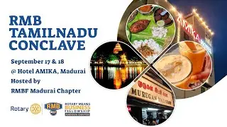 Our Video work for RMBF TAMILNADU Conclave 2022 Promo | Kreative Konnection Ads | Madurai