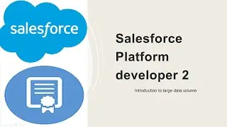 Salesforce platform developer 2- Introduction to Large data volume