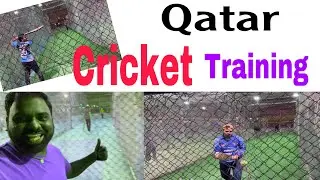 Qatar cricket training center Industrial area qatar cricket stadium #cricket #messaimeer