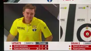 Jordan McDonald has arrived at the Canadian Olympic curling trials