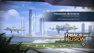 Trials Fusion (Espa&ntilde;ol) de PC (Windows 11). Empire of the Sky: Vacaciones de Invierno (Dif&iacute;cil)