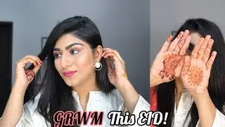 EID GRWM | Desi Makeup Look | URDU/HINDI | Alina Saleem