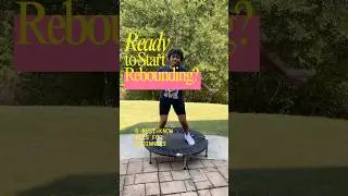 Ready to start rebounding?? #rebounding #motivation #fitnesstrampoline #trampolinefitness #dance