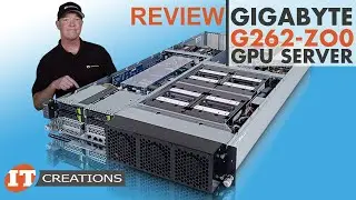 ОБЗОР сервера Gigabyte G262-ZO0 на базе AMD EPYC и Instinct MI250 | IT Creations