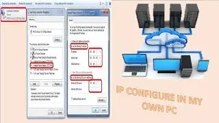 configure ip address my pc || manually assign ip address