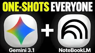 NotebookLM + Gemini 3.1 Pro is INSANE! 🤯