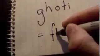 GHOTI: The Wonderful World of English