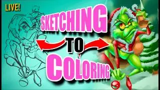 DRAWING THE GRINCH LIVE WITH A SPECIAL GUEST LISETTE MARTINEZ